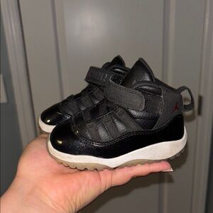 Jordan Black Sneakers Velcro Closure